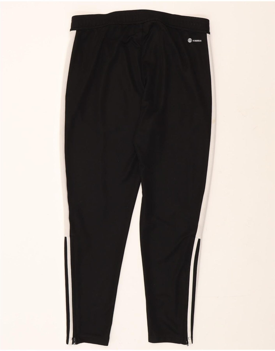 Pantaloni da tuta Adidas Aeroready da uomo, grandi, in poliestere color block nero