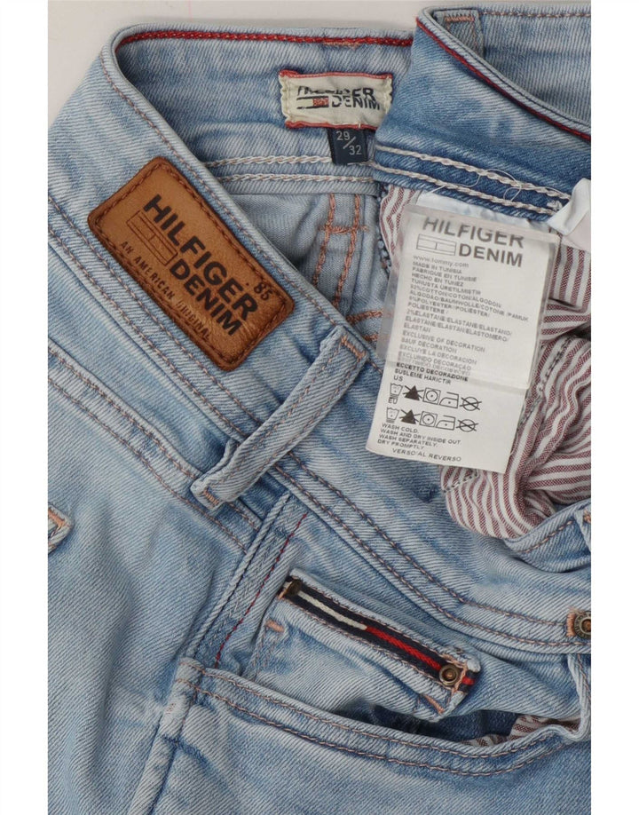 Jeans bootcut da donna Tommy Hilfiger W29 L32 cotone blu