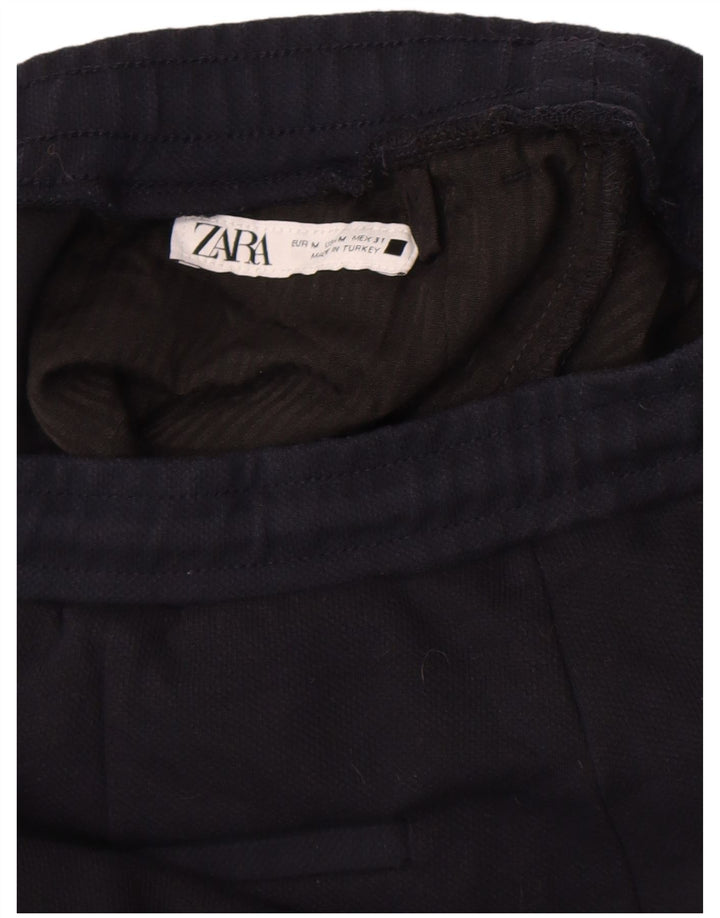 Pantaloncini sportivi Zara da uomo medi blu navy
