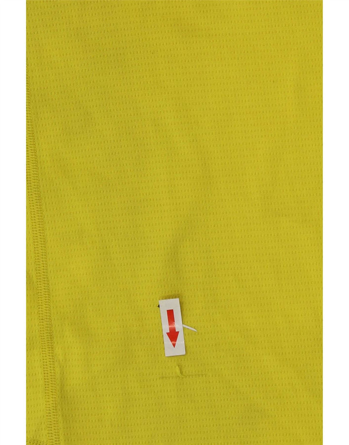 T-shirt da uomo Puma Top Small gialla in poliestere