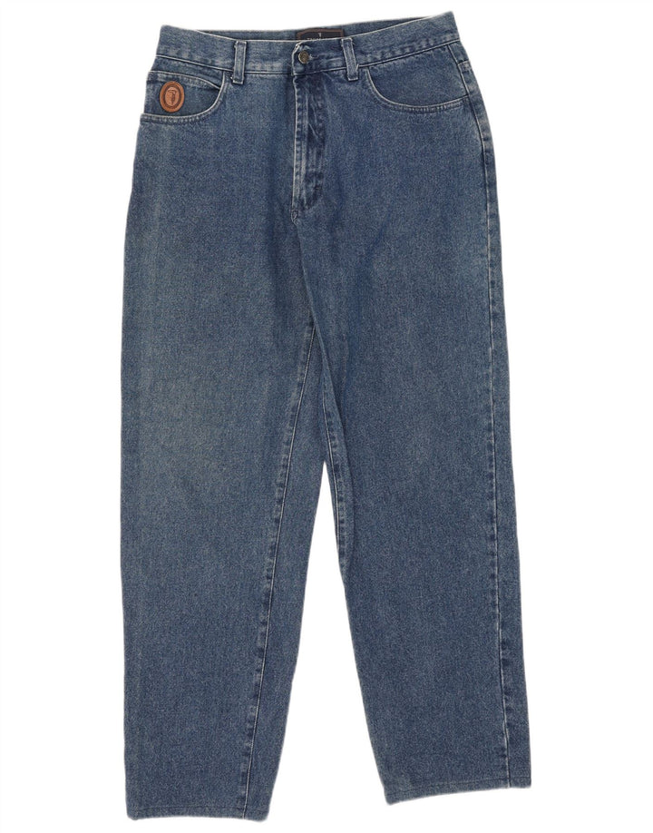 Jeans Trussardi Uomo Tapered W32 L30 Blu Cotone