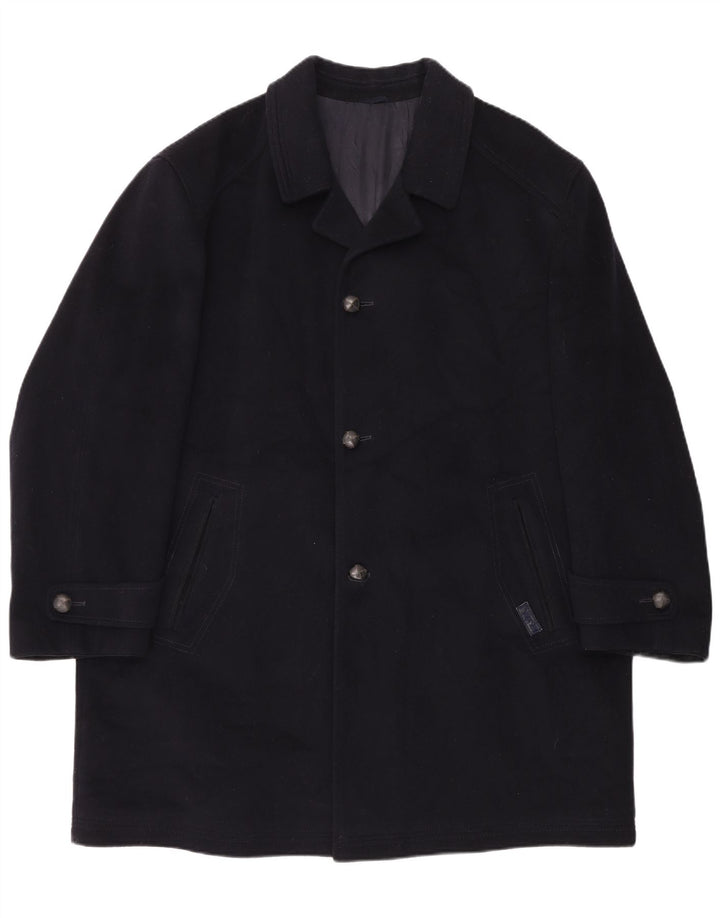 Cappotto da uomo Rehbochloden EU 58 4XL Lana blu navy