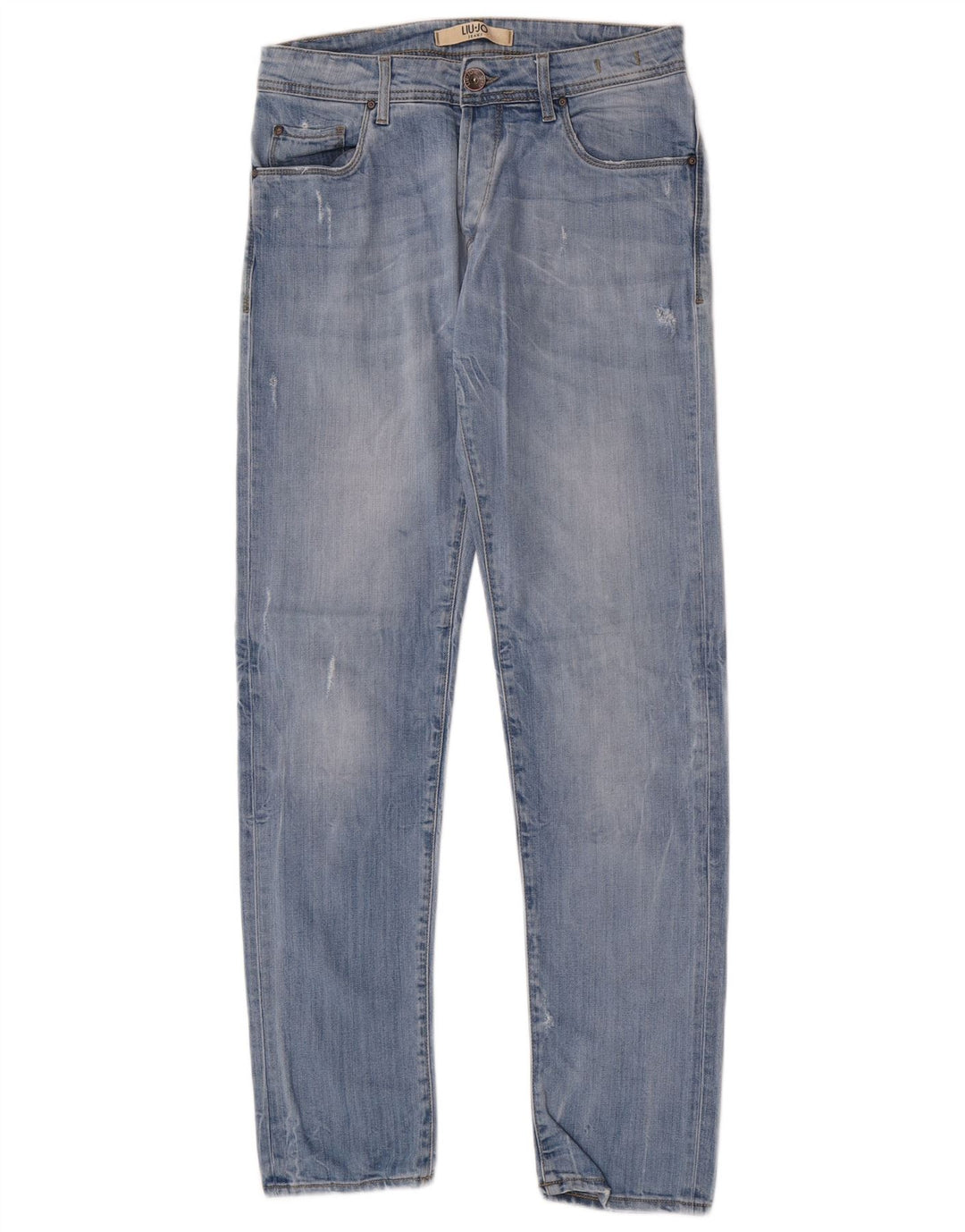 Jeans Slim Uomo Liu Jo W30 L32 Blu Cotone