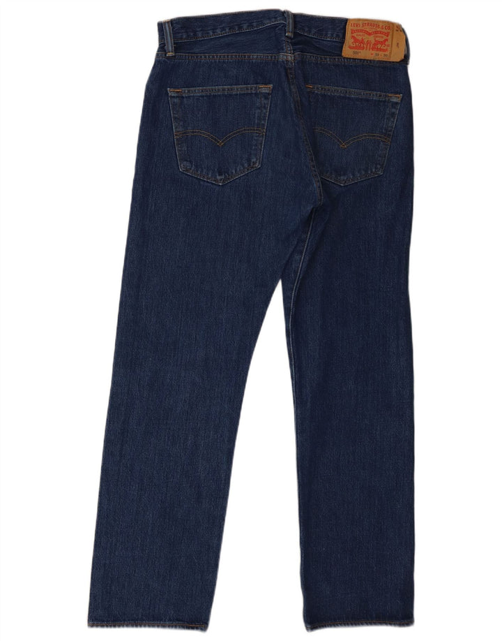 Levi's Uomo 501 Jeans dritti W33 L30 Cotone Blu