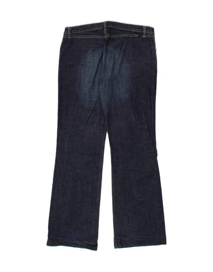 GAS Womens Bootcut Jeans W32 L29  Navy Blue Vintage Gas and Second-Hand Gas from Messina Hembry 