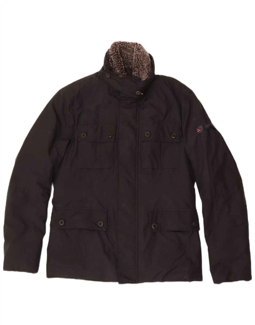 PEUTEREY Giacca imbottita da uomo UK 44 2XL Poliestere nero