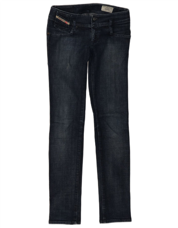 Jeans skinny Matic da donna DIESEL W26 L32 cotone blu navy
