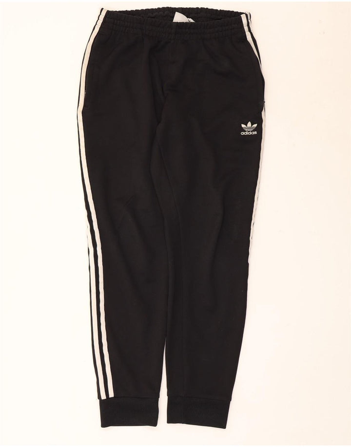 Pantaloni da tuta da donna Adidas Joggers UK 14 Medium Nero Poliestere