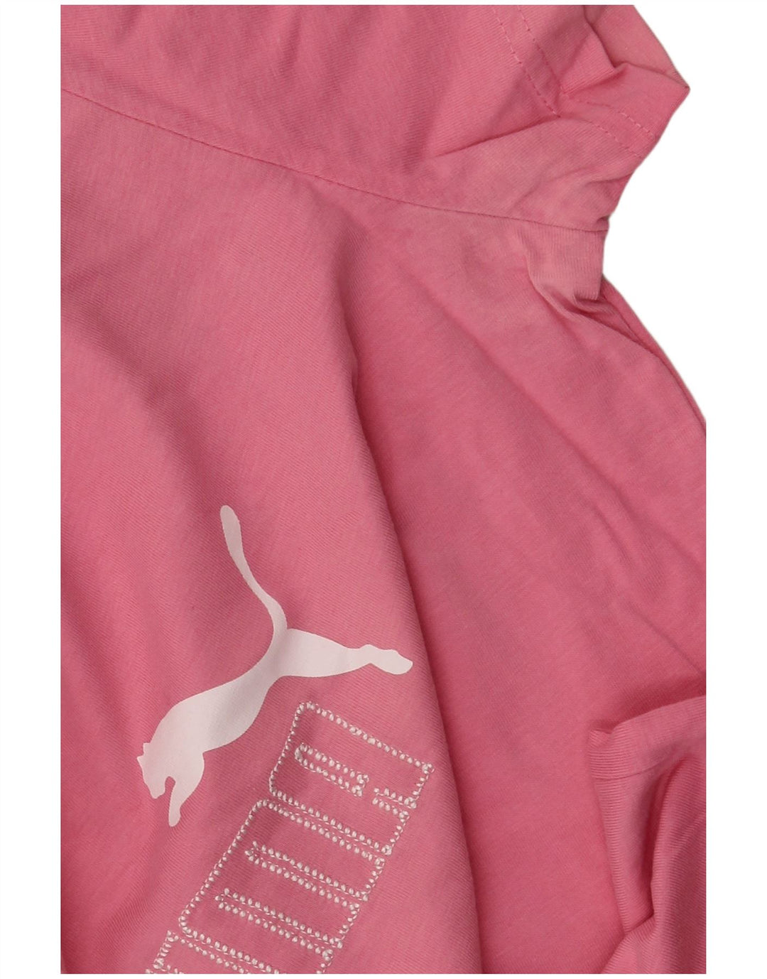 T-shirt grafica da donna Puma UK 14 rosa medio