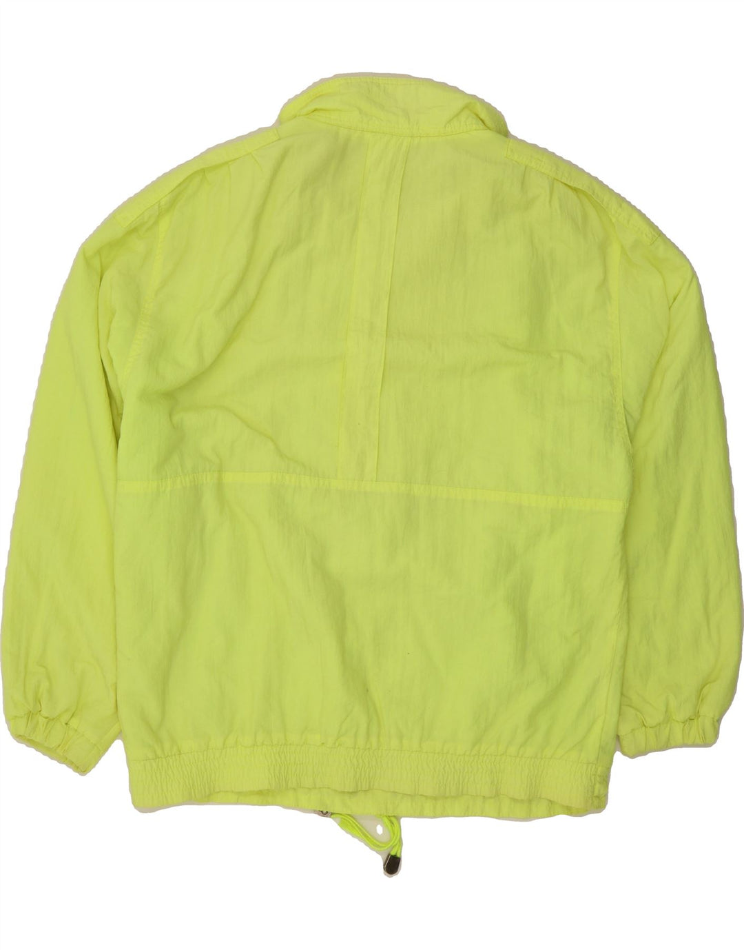 VINTAGE Mens Pullover Rain Jacket UK 42 XL Yellow Polyamide Vintage Vintage and Second-Hand Vintage from Messina Hembry 