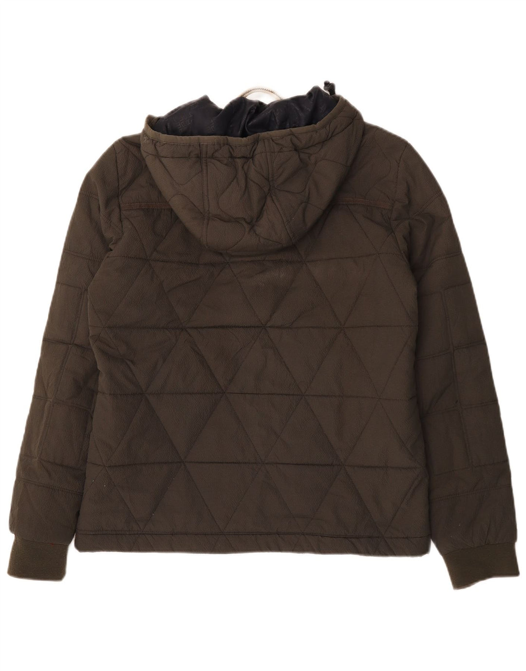 Giacca imbottita con cappuccio da uomo G-Star UK 38 Poliestere kaki medio