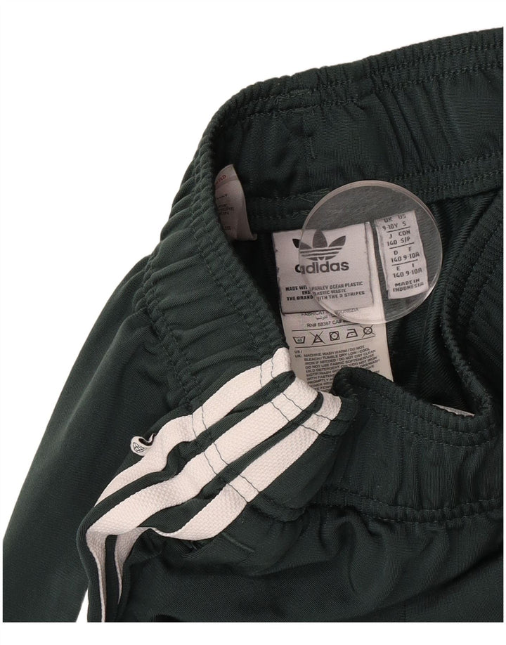 Pantaloni della tuta da ragazzo Adidas Joggers 9-10 anni poliestere verde