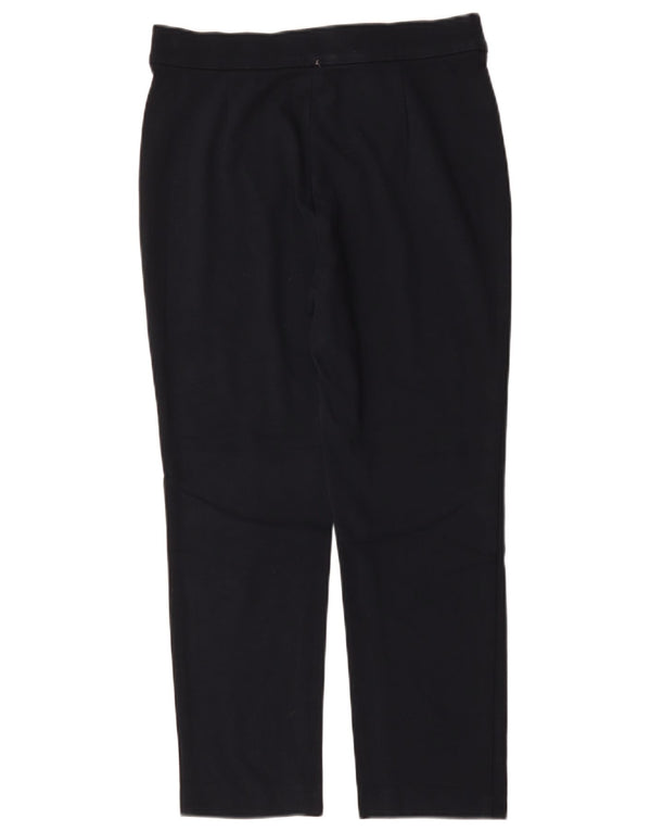 Pantaloni corti slim da donna Marks & Spencer UK 12 medi W30 L26 Blu navy