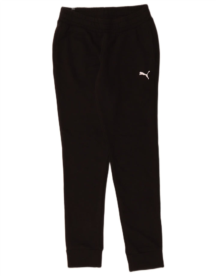 Pantaloni da tuta da donna PUMA Joggers UK 6 XS Nero Cotone