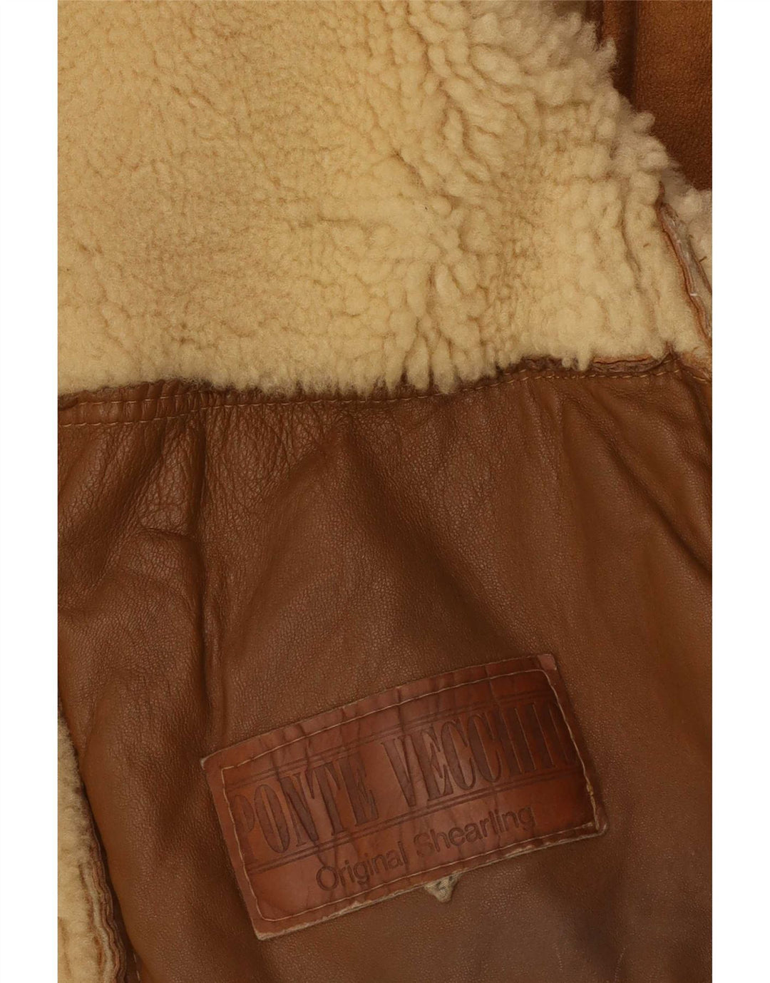 Giubbotto in shearling da uomo Ponte Vecchio IT 54 2XL Marrone