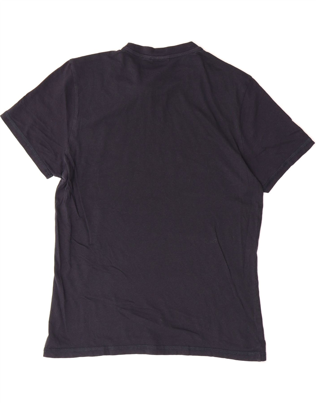 NAPAPIJRI Mens Graphic T-Shirt Top Medium Navy Blue Vintage Napapijri and Second-Hand Napapijri from Messina Hembry 