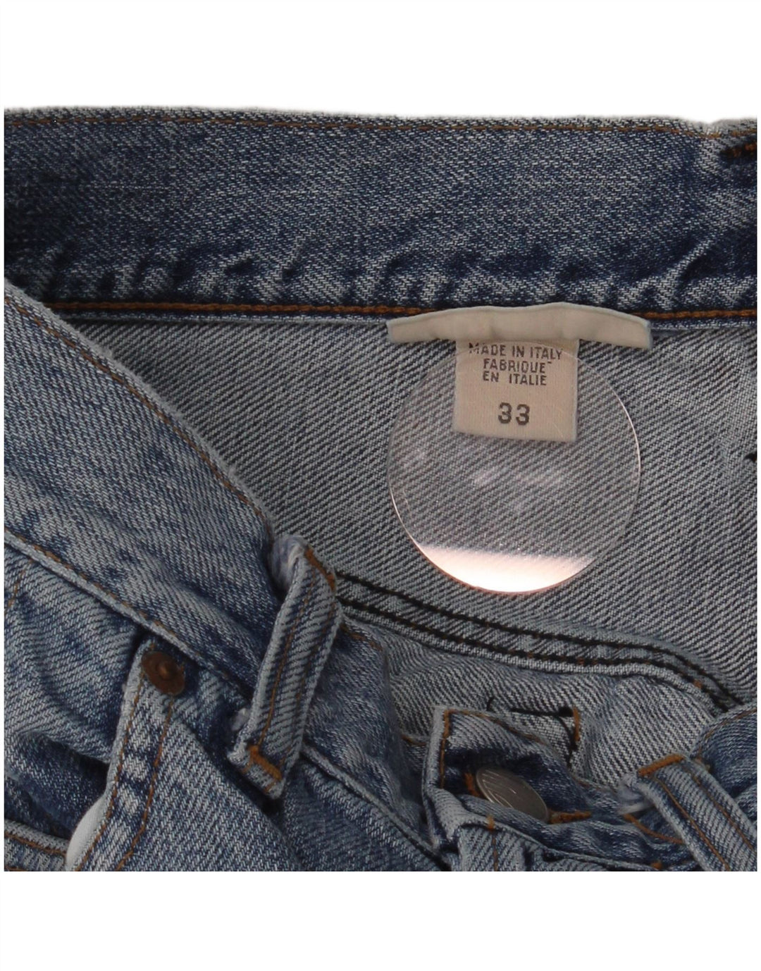 Jeans dritti da uomo Replay W33 L35 cotone blu