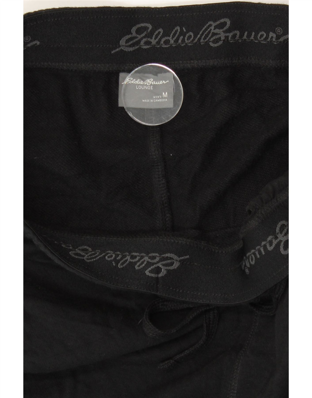 Pantaloncini sportivi da uomo Eddie Bauer in cotone nero medio