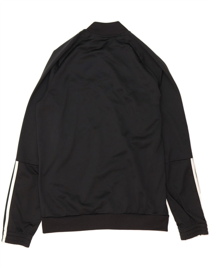 ADIDAS Mens Tracksuit Top Jacket UK 40/42 Medium Black Colourblock Vintage Adidas and Second-Hand Adidas from Messina Hembry 