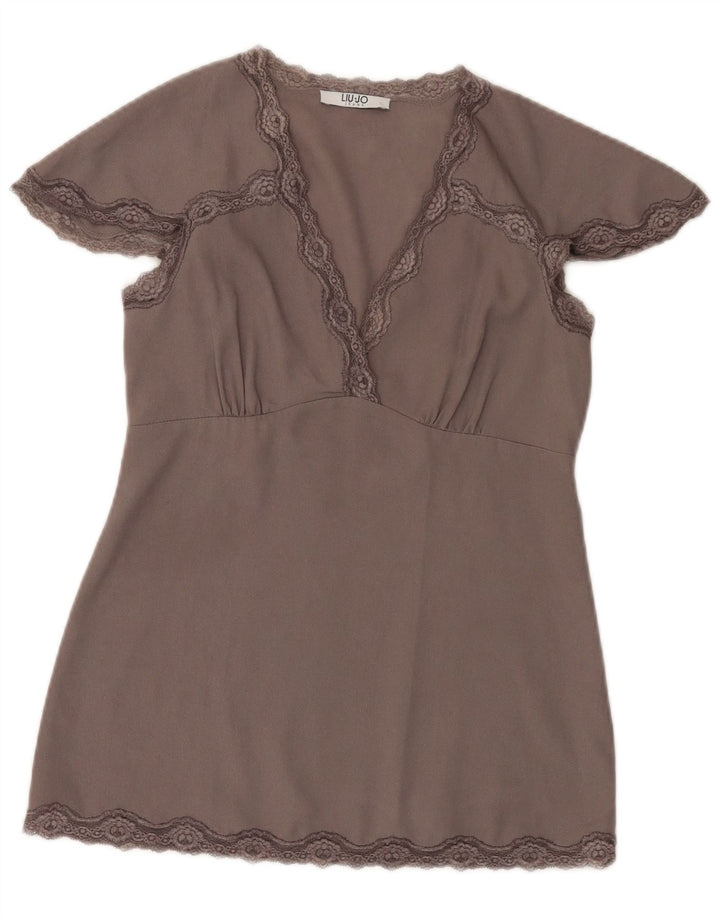 Camicetta da donna Liu Jo Top UK 8 Small Grigio