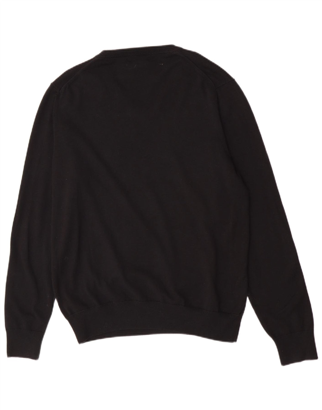 Maglione da uomo con scollo a V Marks & Spencer grande cotone nero