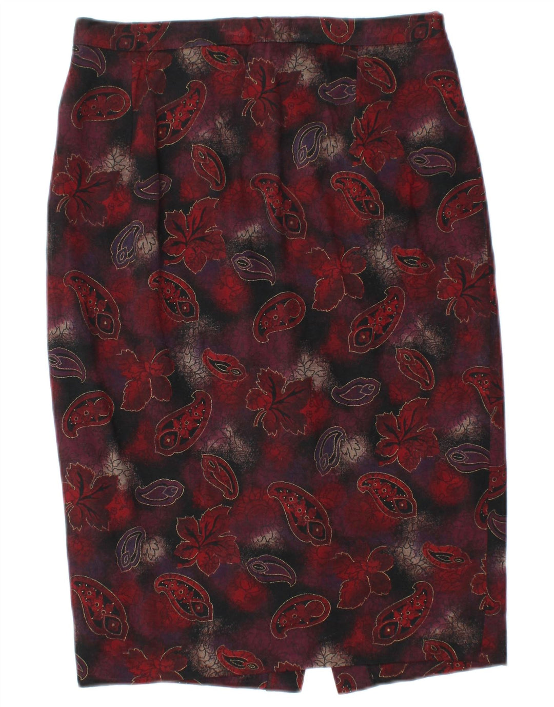 LUISA SPAGNOLI Gonna a tubino da donna W28 Paisley medio bordeaux
