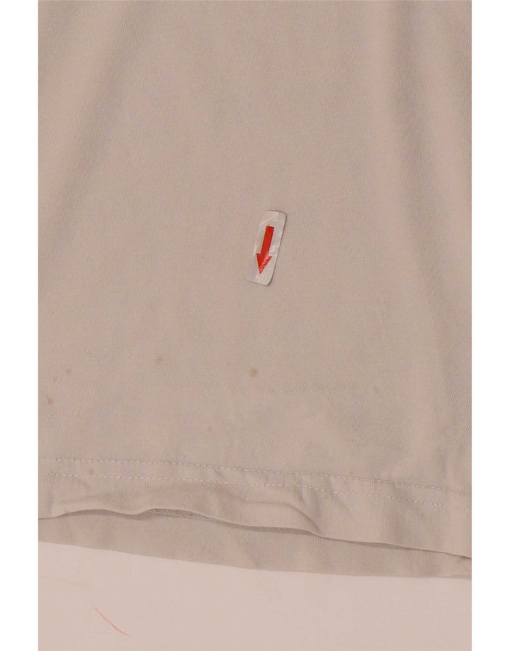 T-shirt grafica da uomo Kappa Top XL bianca a blocchi di colore