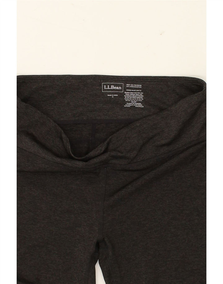 L.L.BEAN Womens Leggings UK 14 Medium Grey Polyester Vintage L.L.Bean and Second-Hand L.L.Bean from Messina Hembry 