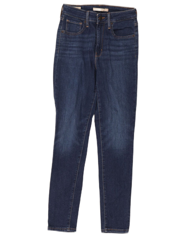 Jeans skinny a vita alta Levi's 721 da donna W26 L28 in cotone blu