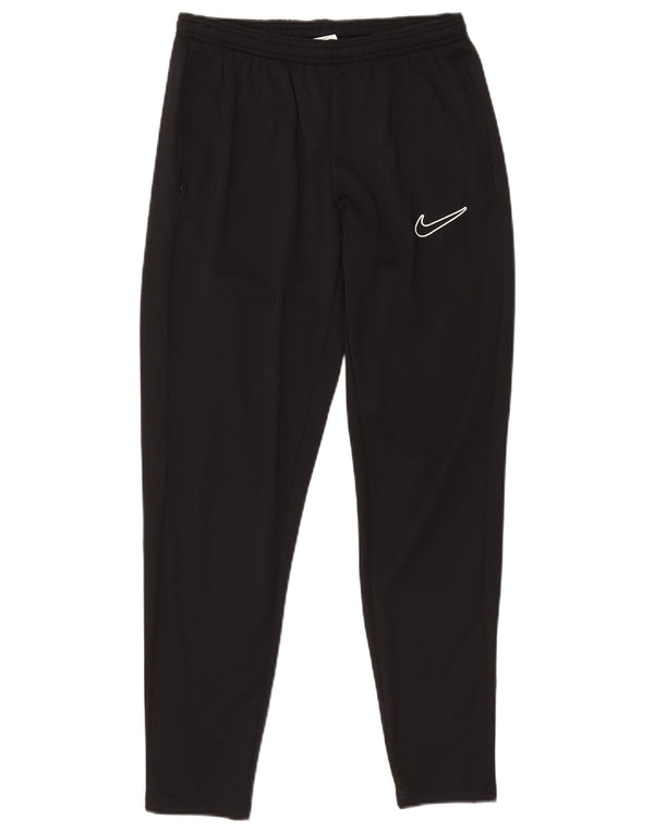 Pantaloni da tuta Nike Dri Fit da uomo, poliestere nero medio