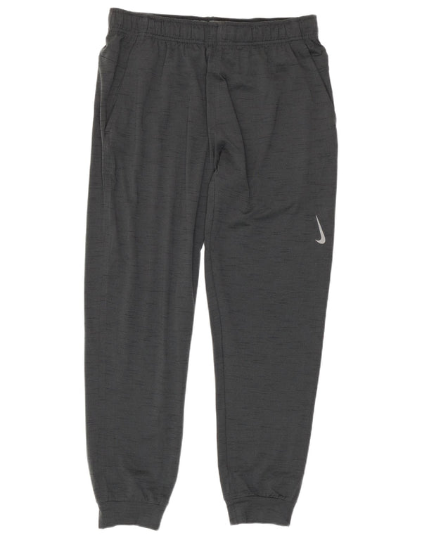 Pantaloni da tuta Nike Dri Fit da uomo, pantaloni da jogging, grandi, in poliestere chiazzato grigio