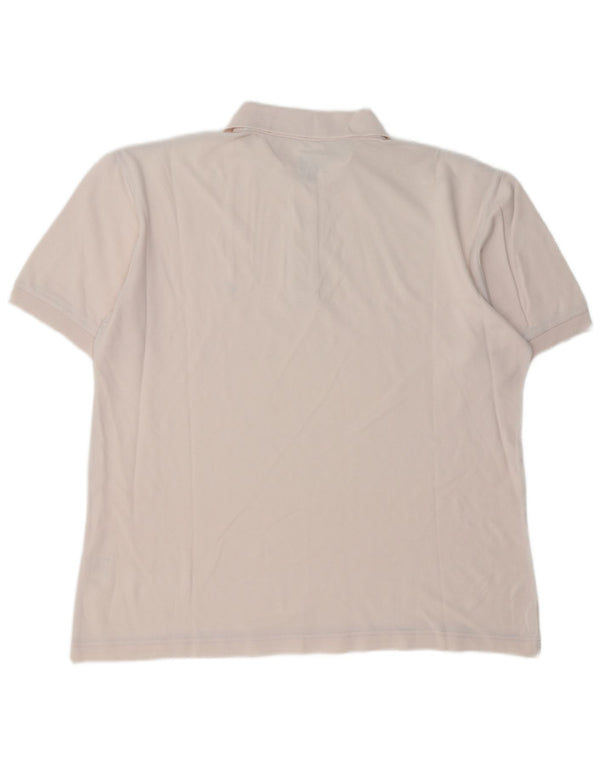 Polo da uomo Calvin Klein XL in cotone bianco