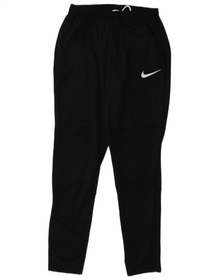 Pantaloni da tuta da uomo NIKE Dri Fit piccoli in poliestere nero