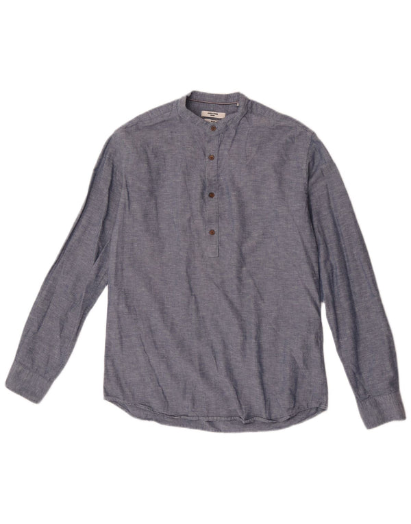 Jack & Jones Camicia pullover slim premium da uomo piccola blu navy screziata