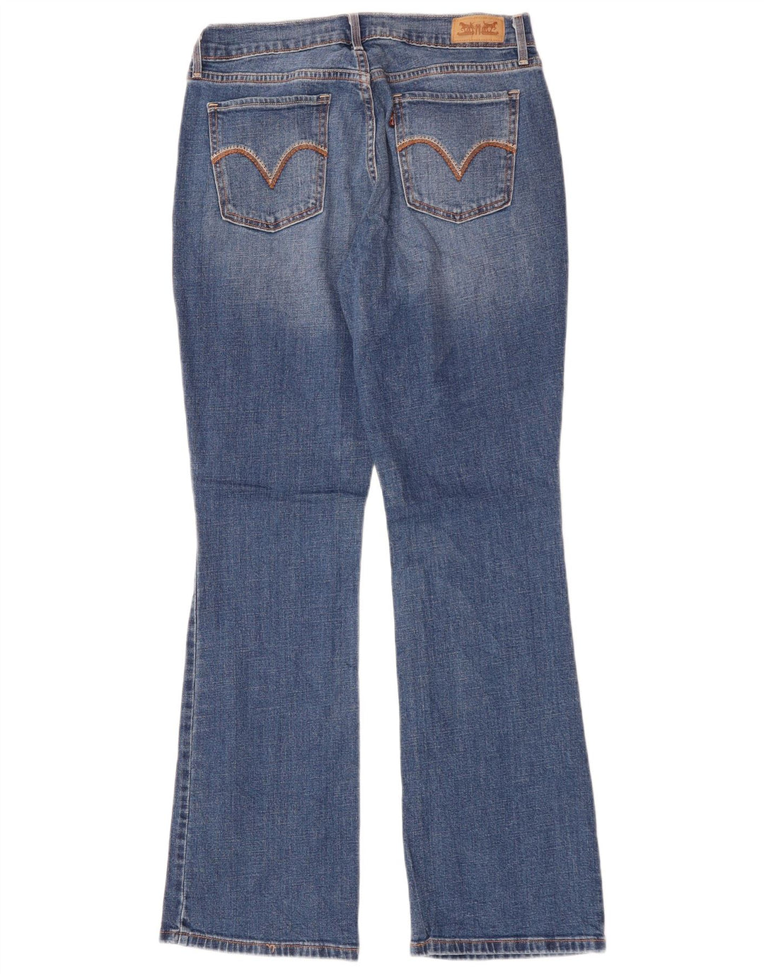 LEVI'S Jeans 515 Bootcut da donna US 6 medio W30 L31 cotone blu