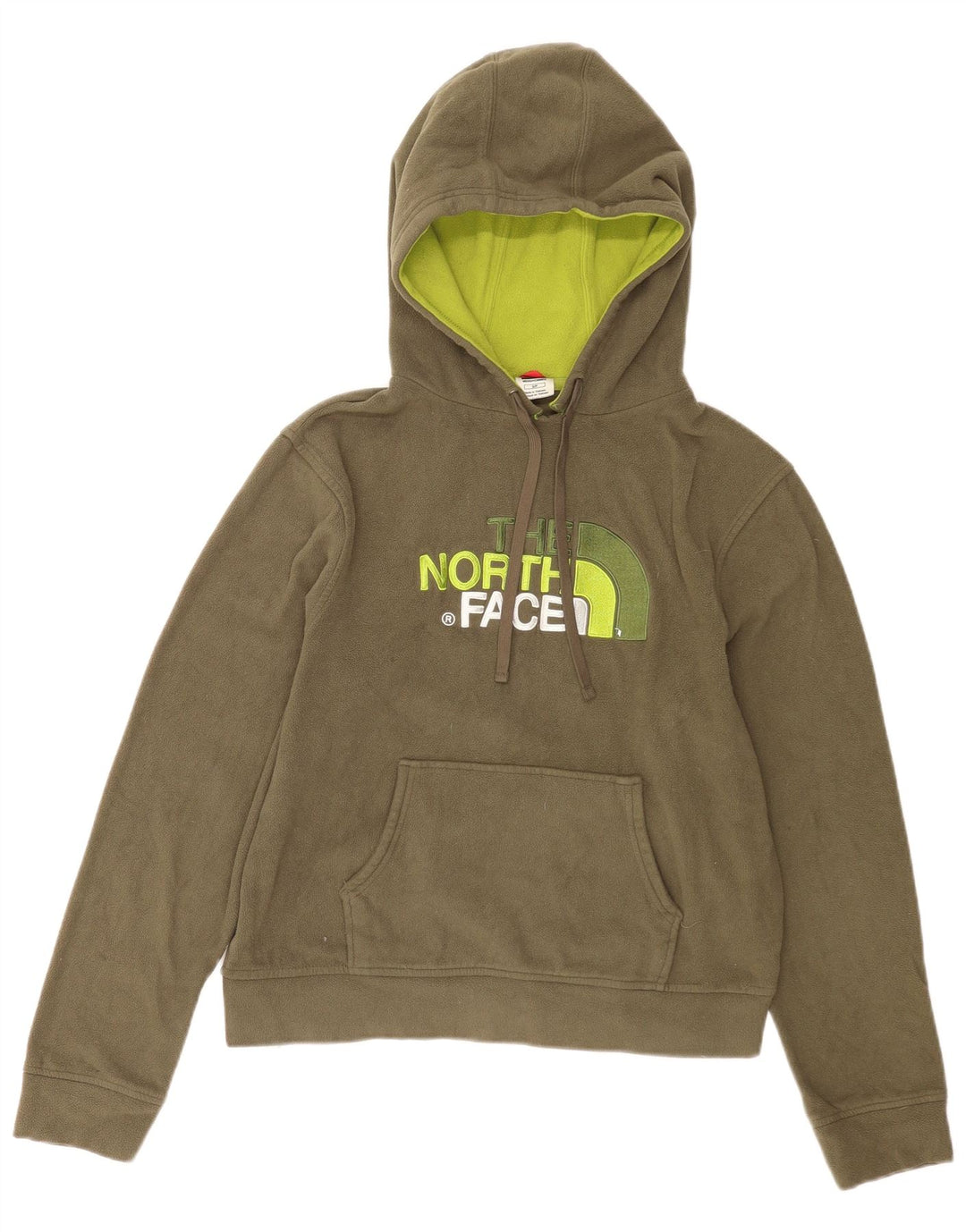 THE NORTH FACE Maglione in pile con cappuccio grafico da uomo piccolo poliestere kaki