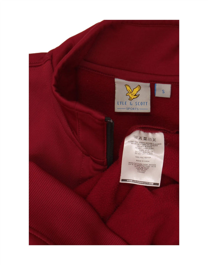 Giacca da ginnastica da uomo Lyle & Scott piccola in poliestere marrone