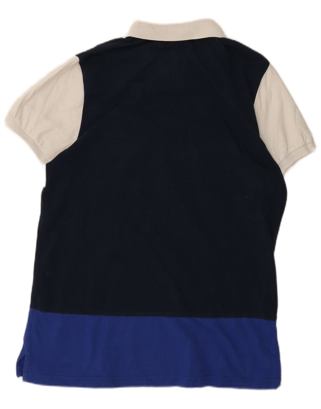 ELLESSE Polo grafica da uomo in cotone color block medio multicolore