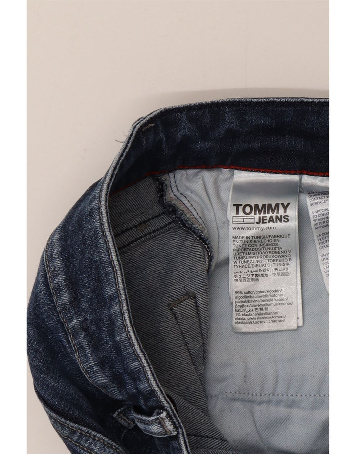 Jeans slim da uomo Tommy Hilfiger W30 L32 cotone blu