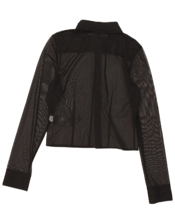 Camicetta con grafica da donna Calvin Klein Jeans UK 10 piccola nera