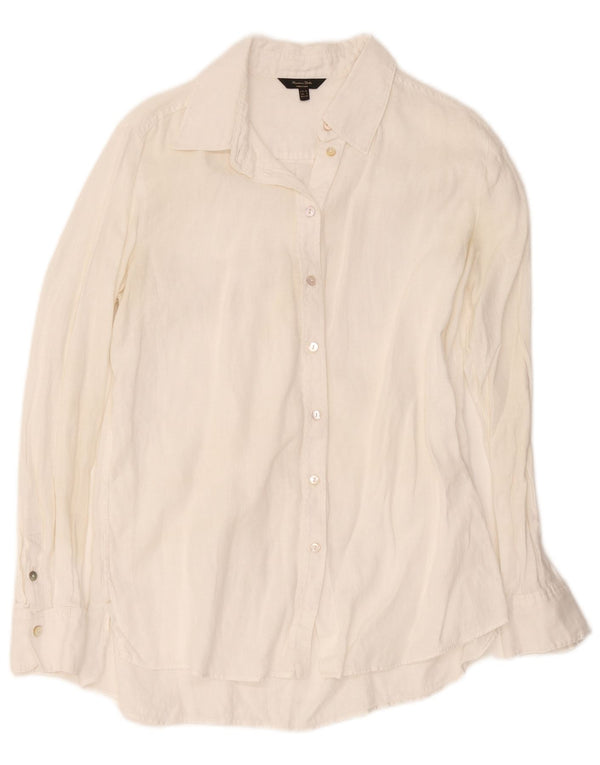 Maglietta da donna Massimo Dutti EU 36 XS Bianca