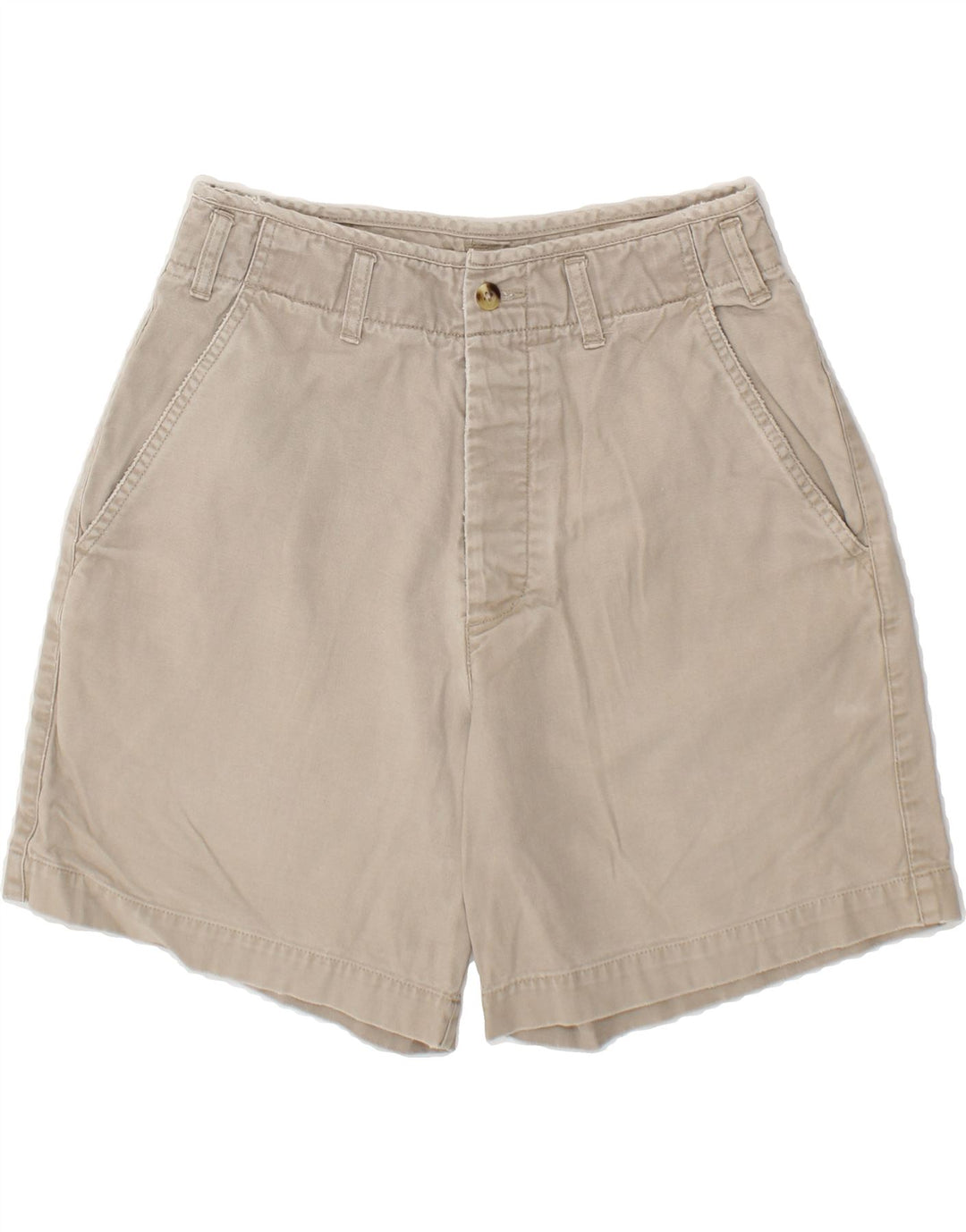 EDDIE BAUER Womens Chino Shorts US 8 Medium W28  Grey Cotton Vintage Eddie Bauer and Second-Hand Eddie Bauer from Messina Hembry 