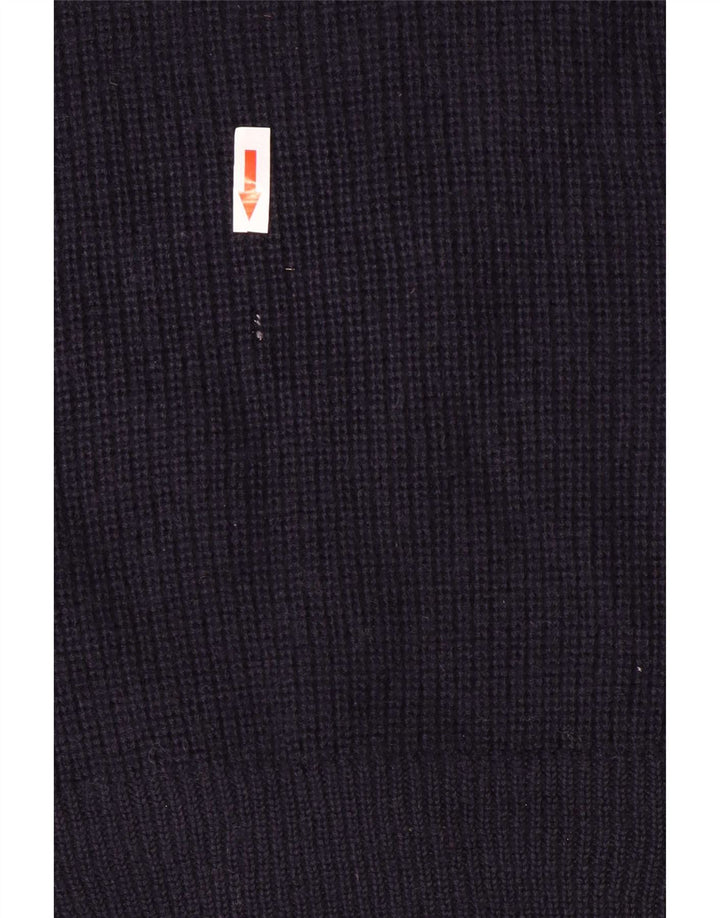 Marina Yachting Maglione da uomo con collo alto e maglione EU 38 Blu medio nautico
