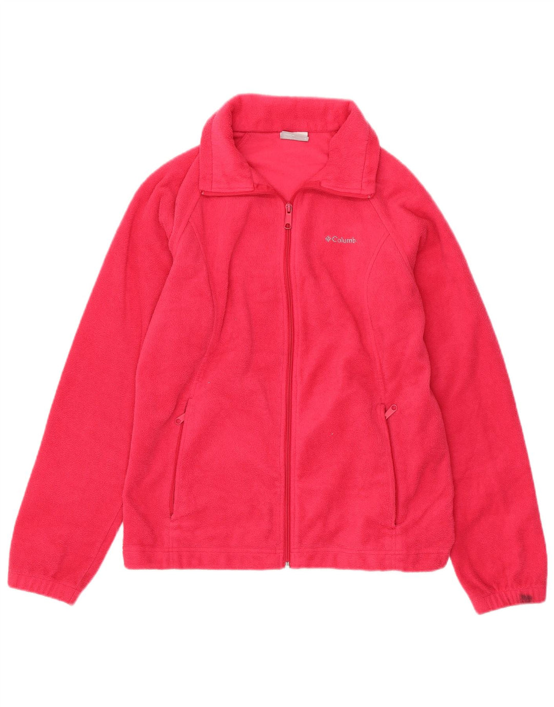Giacca in pile da donna COLUMBIA UK 16 Large Rosa Poliestere
