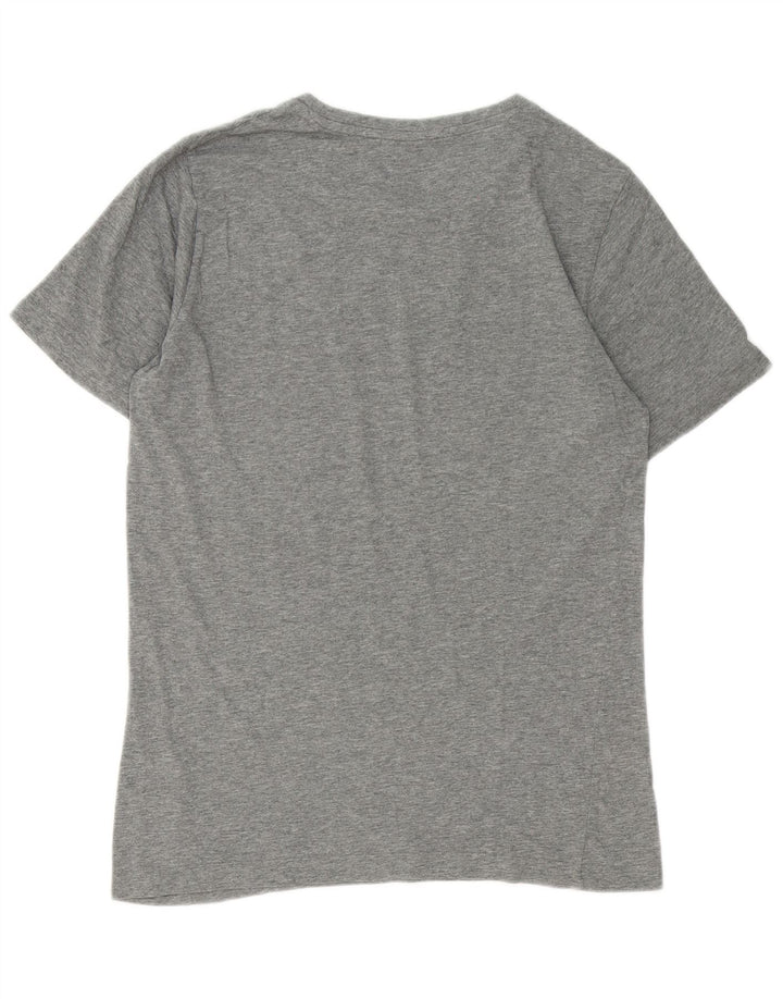 T-shirt grafica da uomo Puma Top piccola grigia