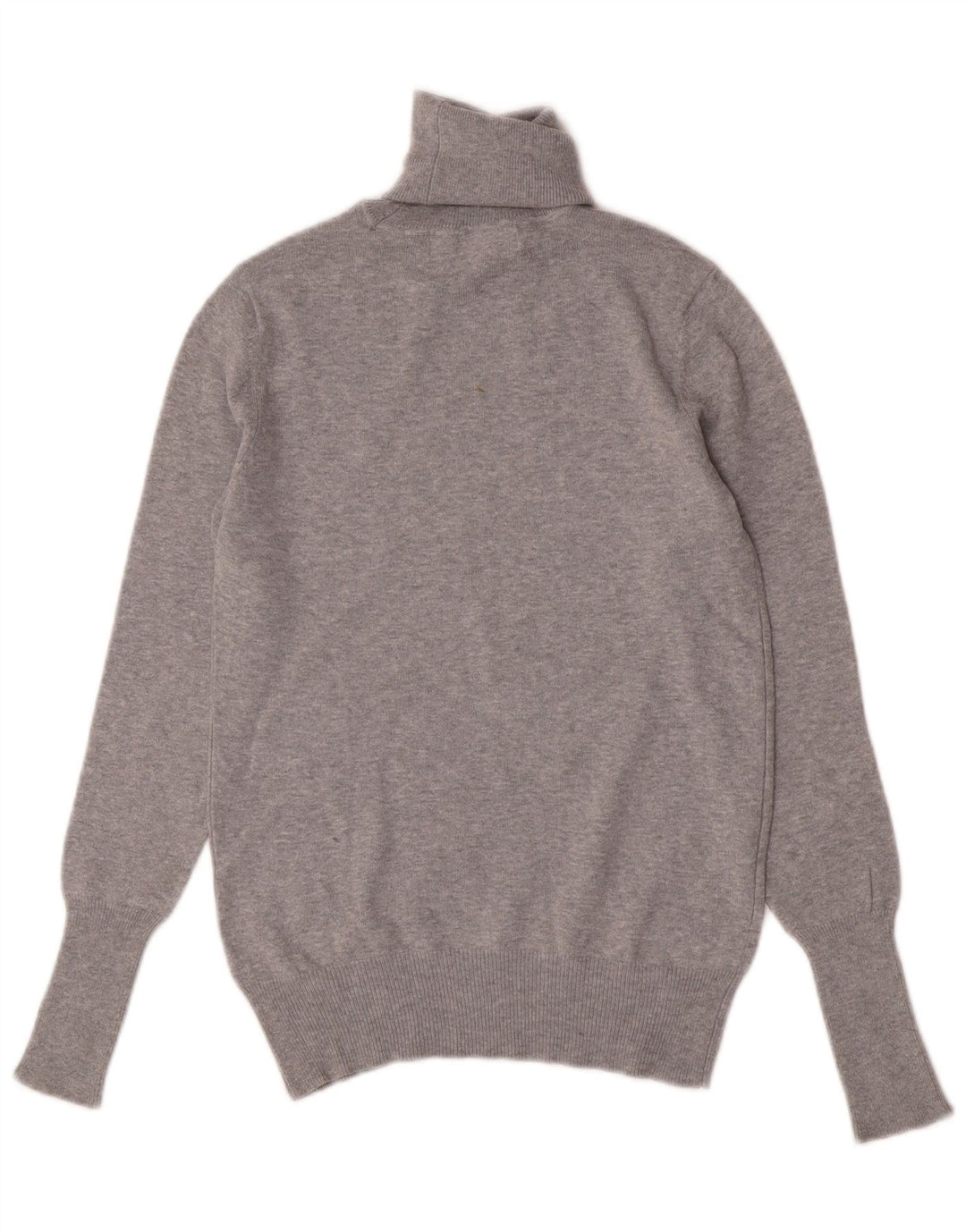 Maglione maglione collo alto da donna Zara UK 12 Grigio medio