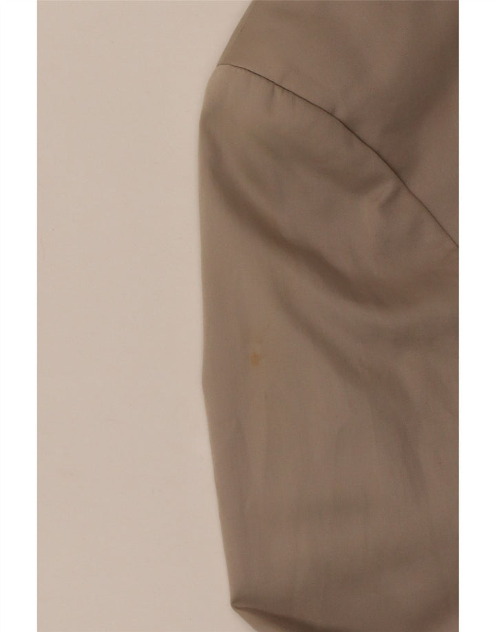 Giacca blazer slim fit a 2 bottoni Marks & Spencer da uomo UK 36 piccola Beige
