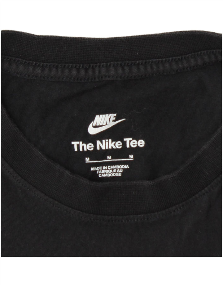 T-shirt da uomo NIKE Top media nera