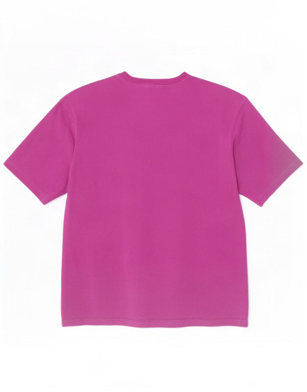 T-shirt oversize da donna Adidas UK 4/6 XS cotone viola