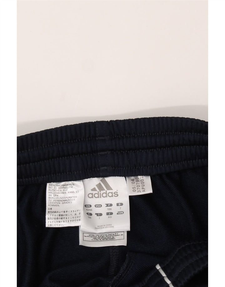 ADIDAS Mens Tracksuit Trousers UK 42/44 Large  Navy Blue Polyester Vintage Adidas and Second-Hand Adidas from Messina Hembry 